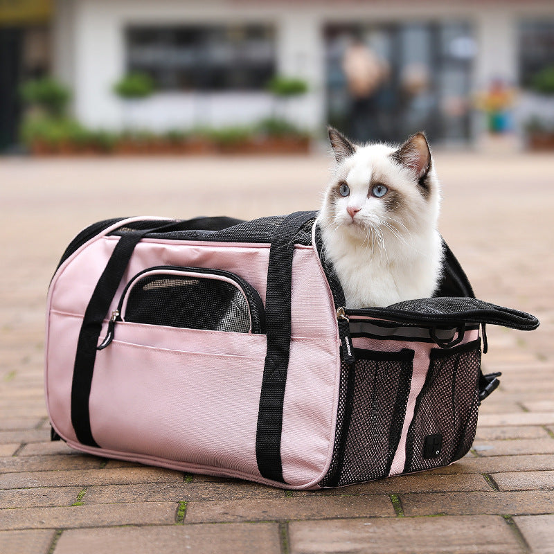Bolsa Transportín Travesía para Gatos y Mascotas