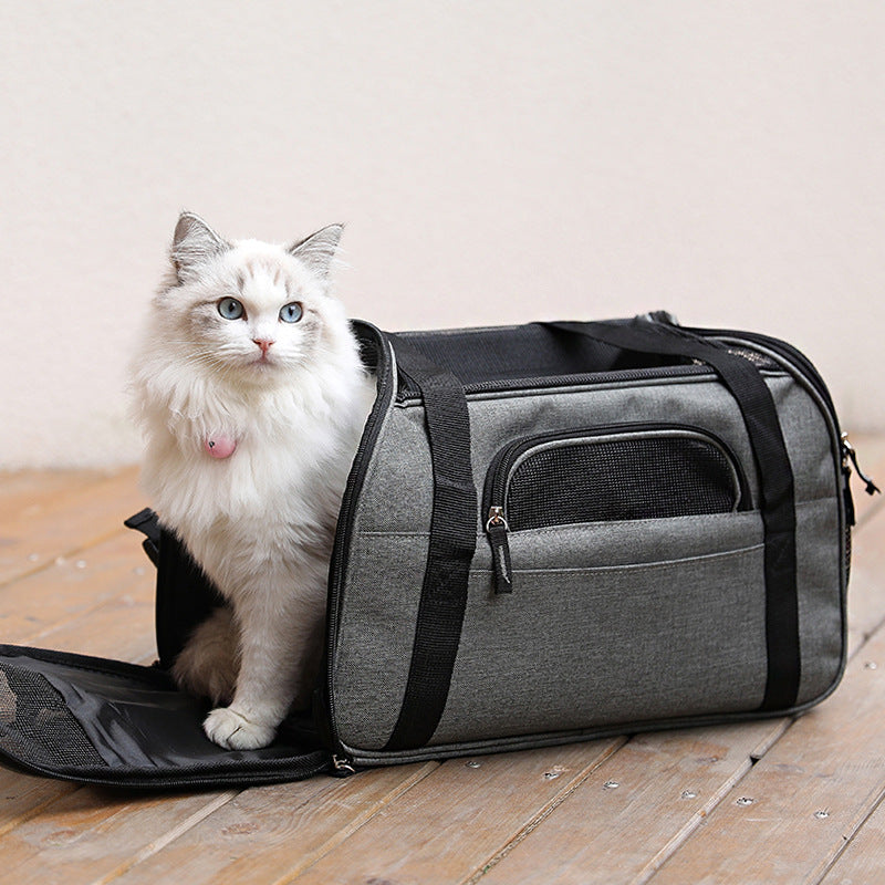 Bolsa Transportín Travesía para Gatos y Mascotas
