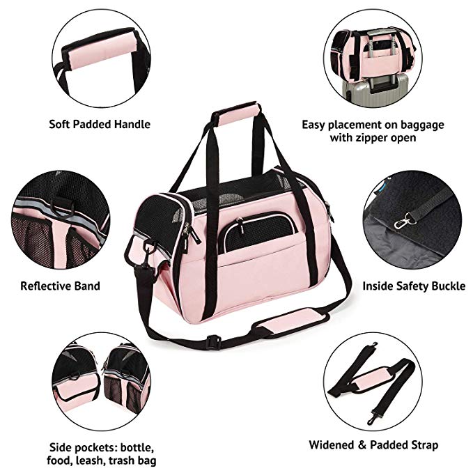 Bolsa Transportín Travesía para Gatos y Mascotas